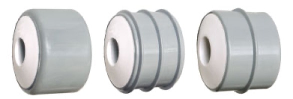 convesor rollers of avancon with various tires of Polyurethane