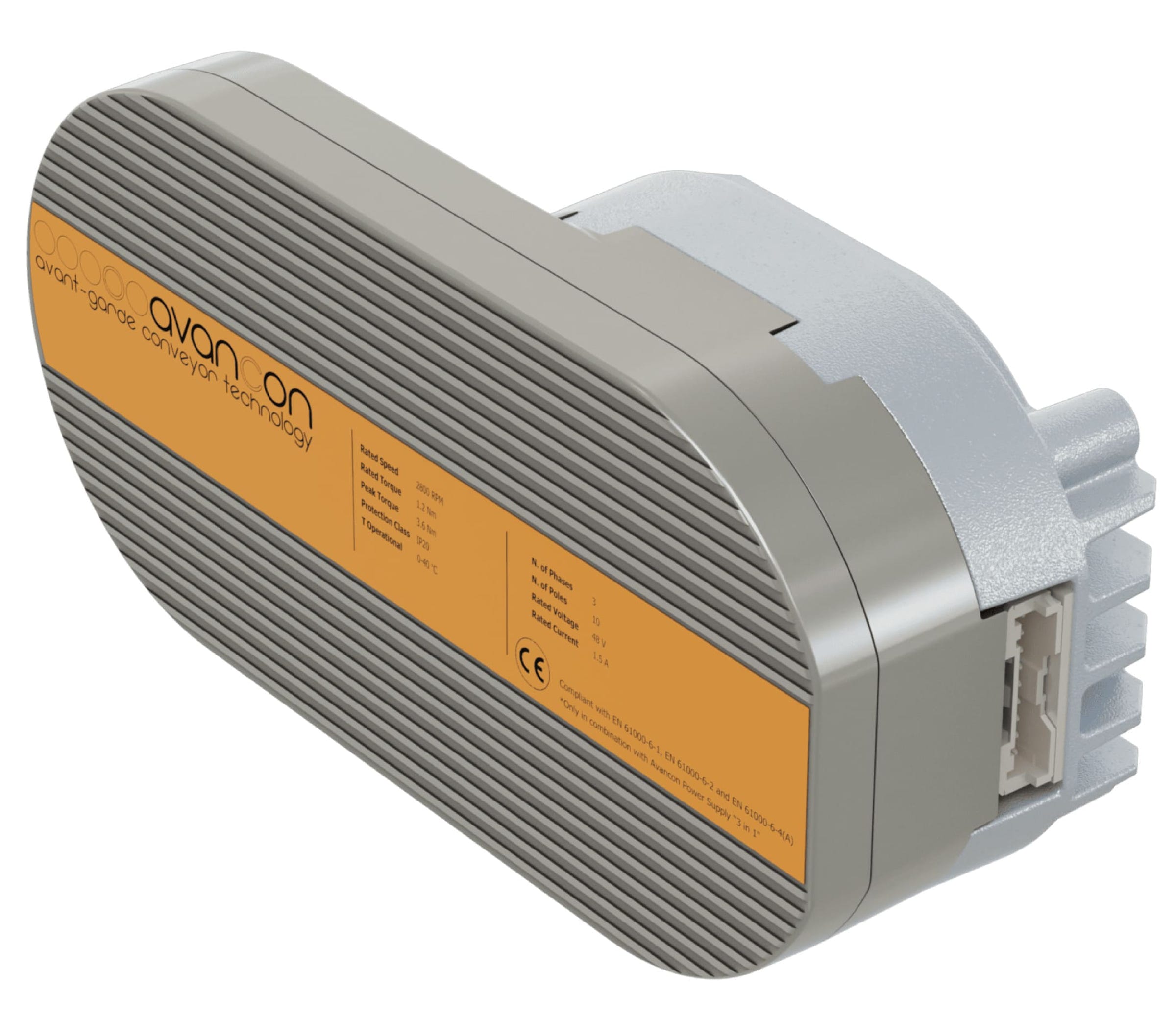 avancon flat bldc motor for conveyors